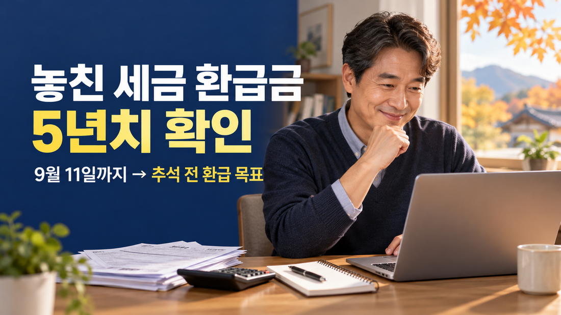 국세청 환급금 조회｜5년치 대상 확인과 기한 후 신고 방법