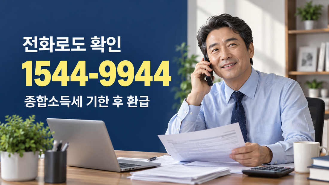 국세청 종합소득세 기한 후 환급 ARS 1544-9944