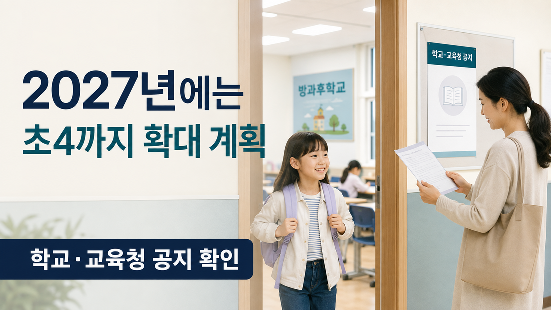 2027년 초4까지 방과후 프로그램 이용권 확대 계획