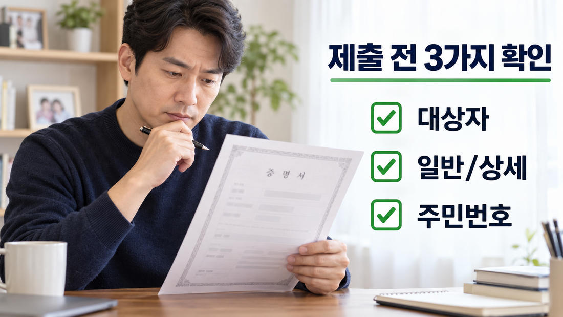 대상자 일반 상세 주민번호를 확인하는 부모