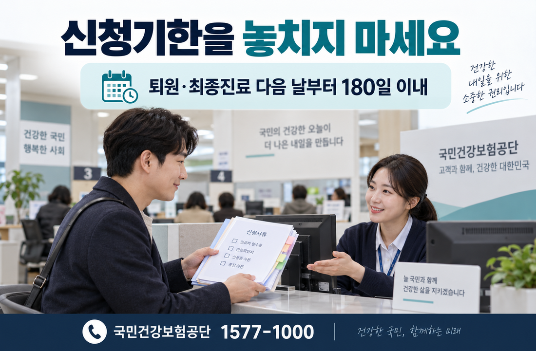 국민건강보험공단 재난적의료비 신청기한과 문의전화